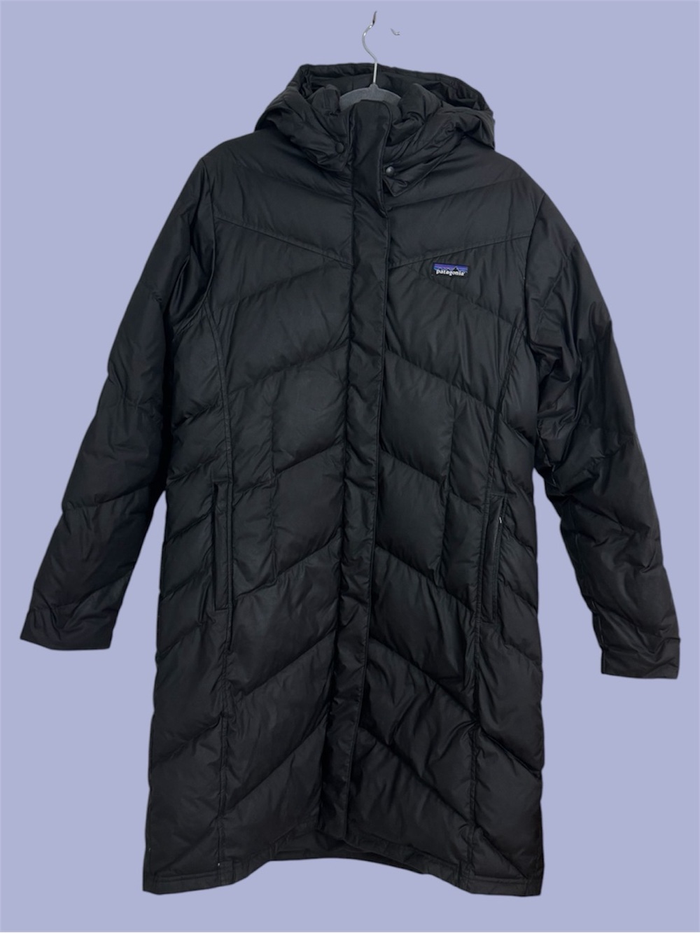 Patagonia Down With It Parka Black Women’s Size XL Gorpcore Outdoor Snow Winter - Picture 2 of 11